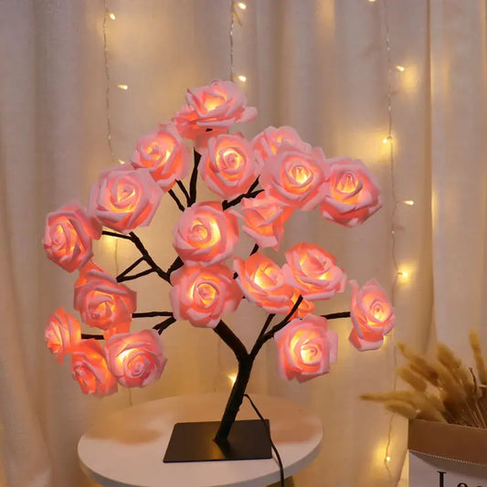 Sentiment Studio 24-LED Rose Tree Lamp