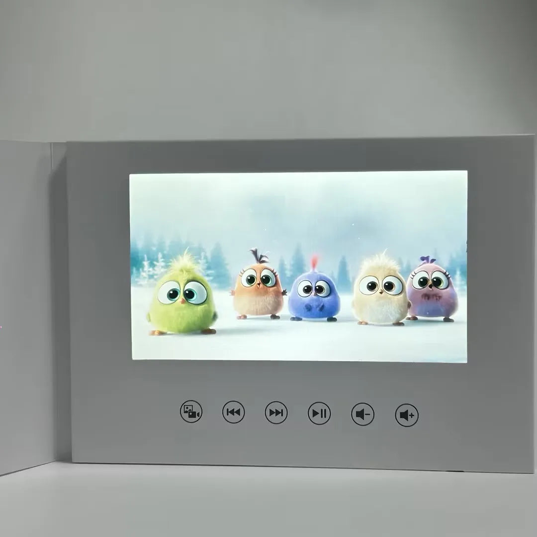 Sentiment Studio 7-Inch Video Book Card with LCD Screen & Stereo Sound