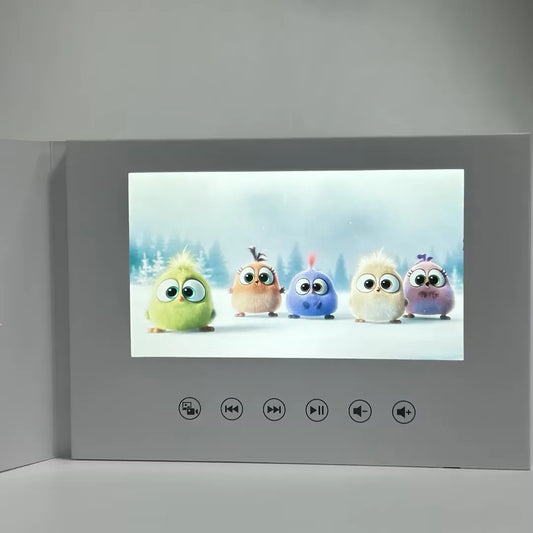 Sentiment Studio 7-Inch Video Book Card with LCD Screen & Stereo Sound